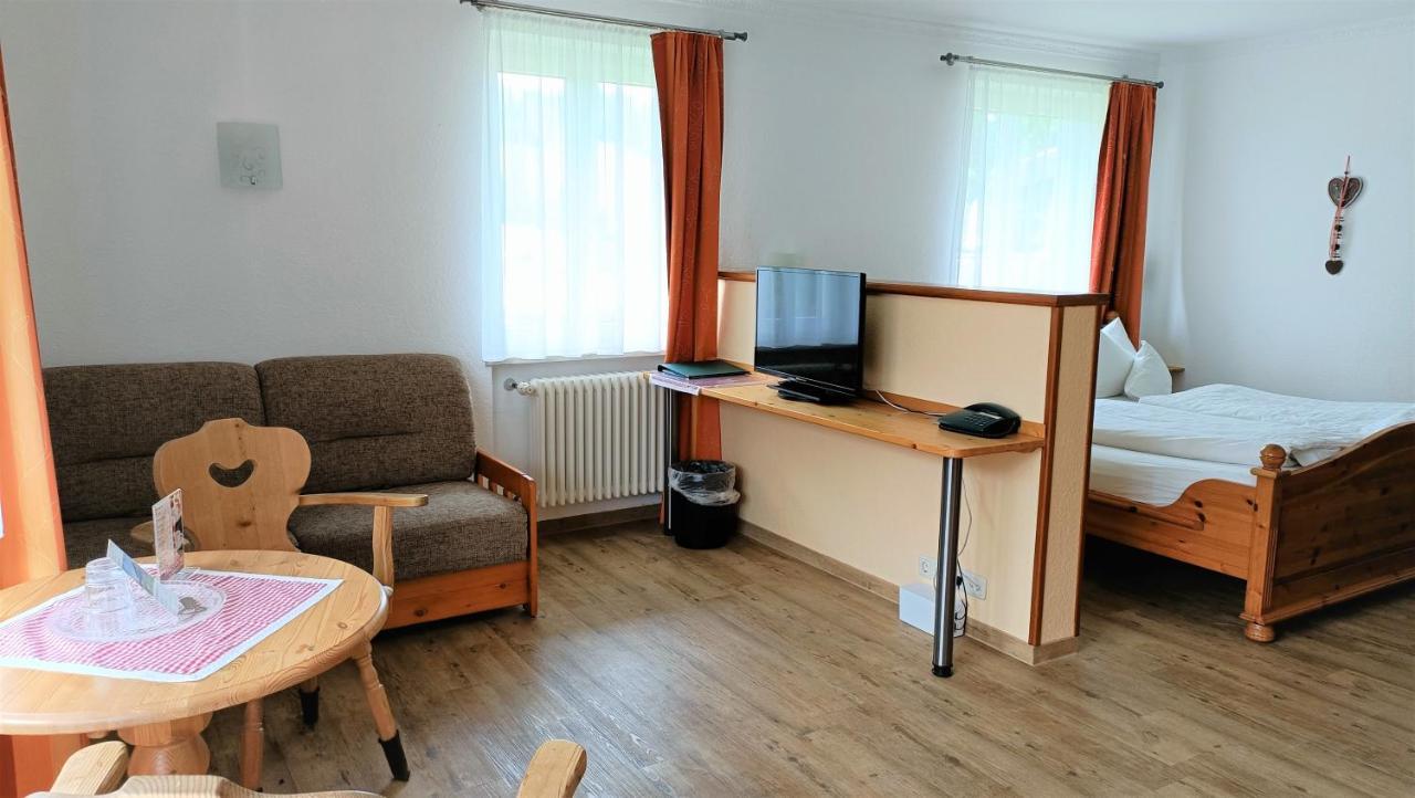 Hotel Landhaus Staufenblick Oberstaufen Eksteriør bilde